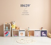 H6290 1단 2칸 심플 낮은책장 1color - NEW ME HOTTRACKS H6290 1단 2칸 심플 낮은책장 1color