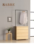 [착불배송 상세확인] G5175 4단 서랍행거 800 3colors - NS홈쇼핑