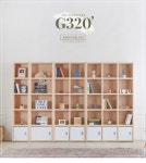 [착불배송 상세확인] G3204 5칸 높은 도어 책장 600 4colors - NS홈쇼핑