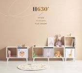 [착불배송 상세확인] H6300 1단 2칸 심플 책장 1color - NS홈쇼핑  [착불배송 상세확인] H6300 1단 2칸 심플 책장 1color - NS홈쇼핑