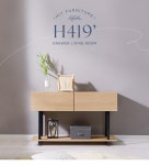 리바트몰 H4193 서랍 선반 거실장 1000 2colors