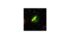 Baby Galaxy in Cluster TN J1338-1942 | HubbleSite Baby Galaxy in Cluster TN J1338-1942