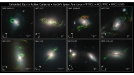 Compass File for Active Galaxies | HubbleSite Compass File for Active Galaxies