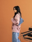 www.stylenanda.com 블렌드믹스톤 루즈꽈배기NT