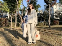 www.stylenanda.com 캐주얼엣지픽 마일드기모밴딩PT