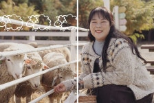 09WOMEN - [김민경 화보] 루브르 루즈핏 울 자가드 니트 가디건 78878