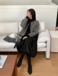 [루하르 라운드 배색 자켓 78821]