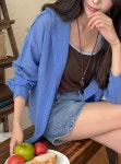 09WOMEN - 카니즈 스판 배색 나시 82980