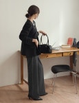 09WOMEN - 로할 베이직 라운드 자켓 86274