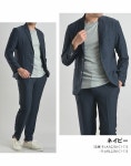 ジッパーフ TOMORROWLAND シアサッカーサマーセットアップスーツ ブラック44の通販 by HTs shop｜トゥモローランドならラクマ - J7083... 