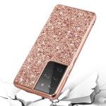 For Samsung Galaxy S21 Ultra 5G Glitter Powder Shockproof TPU Protective Case Spot goods - Newegg.com