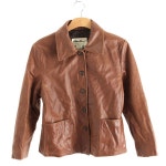 EDDIE BAUER WOMEN LEATHER [중고] EDDIE BAUER 에디바우어 소가죽 재킷(SIZE : WOMEN L)