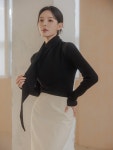 [the J.Soo Premium] 셀렌 기모 양트임 머메이드 스커트_Ivory - 더제이수