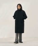 어나더 오피스(ANOTHER OFFICE) 23AW Voyager Balmacaan Coat (Black) - 사이즈 & 후기 | 무신사