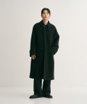 어나더 오피스(ANOTHER OFFICE) 23AW Voyager Bold Balmacaan Coat (Black) - 사이즈 & 후기 | 무신사