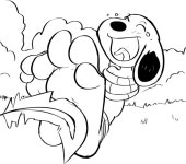 Ticklish Snoopy by zuneycat -- Fur Affinity [dot] net Ticklish Snoopy by zuneycat