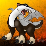 Badgerdragon by Yamavu -- Fur Affinity [dot] net Badgerdragon by Yamavu
