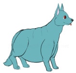 Joseph the Blue Fat Dog by Xpro544 -- Fur Affinity [dot] net Joseph the Blue Fat Dog by Xpro544