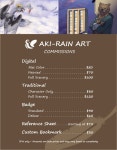 Commission Info - Summer 2019 by Aki-rain -- Fur Affinity [dot] net Commission Info - Summer 2019 by Aki-rain