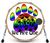 We Are One Kick Drum Head by Runtt -- Fur Affinity [dot] net We Are One Kick Drum Head by Runtt