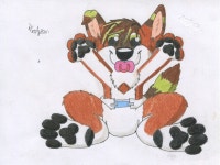 Hutz The Dhole Baby by Flashpaw-Sparks -- Fur Affinity [dot] net Hutz The Dhole Baby by Flashpaw-Sparks