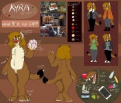 Kyra’s Ref 11/10/19 by Stoatears -- Fur Affinity [dot] net Kyra’s Ref 11/10/19 by Stoatears