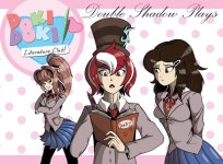 Double Shadow Plays Dokidoki Literature Club by Godforoth... [dot] net Double Shadow Plays Dokidoki Literature Club by Godforoth