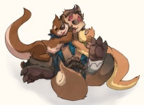 24-07-2020 poll - Nr. 1 otters by StormdragonBlue -- Fur Affinity [dot] net 24-07-2020 poll - Nr. 1 otters by StormdragonBlue