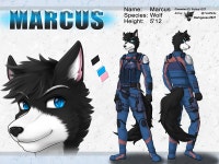 Marcus Reference Sheet SCP MTF Alpha-01 aka(Red Right Han... by Police1007 -- Fur Affinity [dot] net Marcus Reference Sheet SCP... 