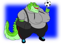 Eliana The BBW Alligator ( Fitness Outfit ) by Barry-the-blue-Hippo -- Fur Affinity [dot] net Eliana The BBW  Alligator ( Fitness... 