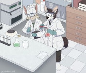 lab work [c] by Cobaltic -- Fur Affinity [dot] net lab work [c] by Cobaltic