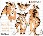 new character ref + first post by metafoxes -- Fur Affinity [dot] net new character ref + first post by metafoxes