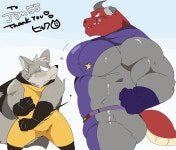 Noble-wolf vs General Chaos: commission by hyaku1063 by jim55... net Noble-wolf vs General Chaos: commission by hyaku1063 by jim55