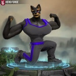 Gift for Prettyhumanguy, Peter in the gym by BrunoTheMinister -- Fur Affinity [dot] net Gift for Prettyhumanguy, Peter in the gym... 