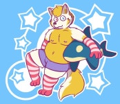 chubby femboi dog star boi by DeadRena -- Fur Affinity [dot] net chubby femboi dog star boi by DeadRena