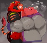 Inferno vs General Chaos: commission by hyaku1063 by jim55... [dot] net Inferno vs General Chaos: commission by hyaku1063 by jim55