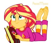 Sunset Shimmer in The pose by Paco777yuyu -- Fur Affinity [dot] net Sunset Shimmer in The pose by Paco777yuyu