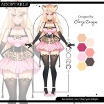 (OPEN) Auction Adopt: Vtuber 1 by CherrysDesigns -- Fur Affinity [dot] net (OPEN) Auction Adopt: Vtuber 1 by CherrysDesigns