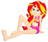 Sunset Shimmer Feet soles (Pinkie Pies Swimsuit) by Paco777yuyu -- Fur Affinity [dot] net Sunset Shimmer Feet soles (Pinkie Pie... 
