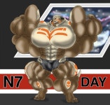N7’s Day Raskus Flex by Sergio126 -- Fur Affinity [dot] net N7’s Day Raskus Flex by Sergio126