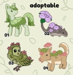 [OPEN 3/4] Adoptable #472-475 by chamomileflower -- Fur Affinity [dot] net [OPEN 3/4] Adoptable #472-475 by chamomileflower