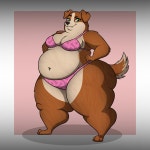Lola the Chubby Cute Dog by ChubbyAddict -- Fur Affinity [dot] net Lola the Chubby Cute Dog by ChubbyAddict