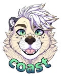 G0825 - Coast Symmetrical Badge by Kei -- Fur Affinity [dot] net G0825 - Coast Symmetrical Badge by Kei