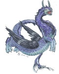 Purple Dragon by Snager -- Fur Affinity [dot] net Purple Dragon by Snager