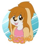 Badge Sesame (C004) by SweetSushi -- Fur Affinity [dot] net Badge Sesame (C004) by SweetSushi