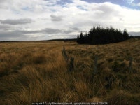 Corner post on Moorland © Steve woodward :: Geograph Britain and Ireland Corner post on Moorland &copy; Steve woodward