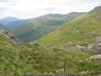 Near the bealach to east of Meall Mor © Andrew Spenceley :: Geograph Britain and Ireland Near the bealach to east of Meall Mor... 