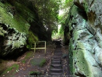 Ravine at Hawkstone Park © Chris Gunns :: Geograph Britain and Ireland Ravine at Hawkstone Park &copy; Chris Gunns