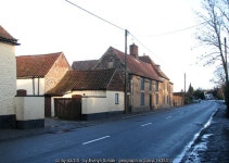 Cottages in High Street (A1122), Fincham © Evelyn Simak... and Ireland Cottages in High Street (A1122), Fincham &copy; Evelyn Simak