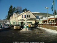 Fuel pumps at the Green Welly Stop © Dave Fergusson cc-by-sa/2.0 :: Geograph Britain and Ireland Fuel pumps at the Green Welly... 